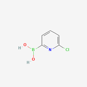 6-Chloropyridine-2-boronic Acid chemical structure (CAS 652148-90-8)