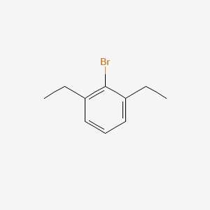 2-Bromo-1,3-diethylbenzene chemical structure (CAS 65232-57-7)