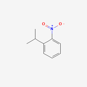 1-Isopropyl-2-nitrobenzene chemical structure (CAS 6526-72-3)