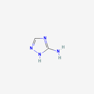 4H-1,2,4-Triazol-3-amine chemical structure (CAS 65312-61-0)