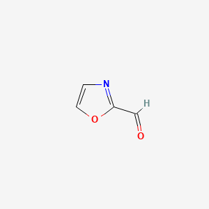 Oxazole-2-carbaldehyde chemical structure (CAS 65373-52-6)
