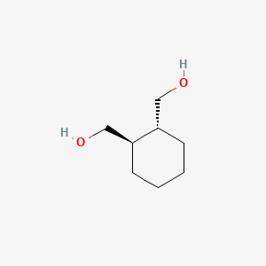 (1R,2R)-Cyclohexane-1,2-diyldimethanol chemical structure (CAS 65376-05-8)