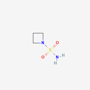 Azetidine-1-sulfonamide chemical structure (CAS 654073-32-2)