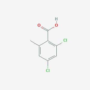 2,4-Dichloro-6-methylbenzoic acid chemical structure (CAS 65410-80-2)