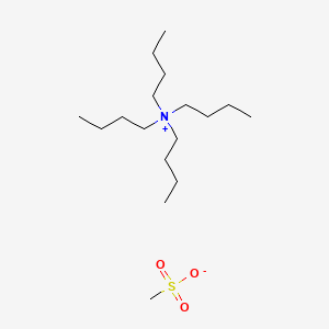 Tetrabutylammonium methanesulfonate chemical structure (CAS 65411-49-6)