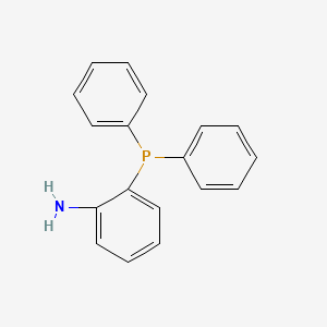 2-(Diphenylphosphino)aniline chemical structure (CAS 65423-44-1)
