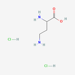 H-DL-Dab.2HCl chemical structure (CAS 65427-54-5)