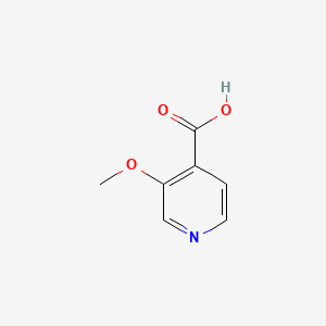 3-Methoxyisonicotinic acid chemical structure (CAS 654663-32-8)