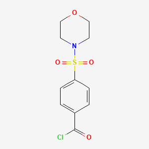 4-(Morpholine-4-sulfonyl)-benzoyl chloride chemical structure (CAS 654682-86-7)