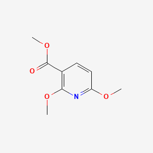 Methyl 2,6-dimethoxynicotinate chemical structure (CAS 65515-26-6)