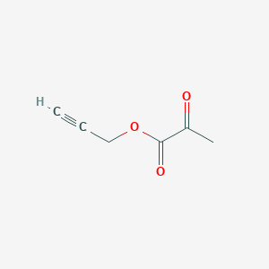 Prop-2-yn-1-yl 2-oxopropanoate chemical structure (CAS 655243-57-5)