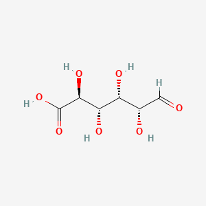 (2S,3S,4S,5R)-2,3,4,5-Tetrahydroxy-6-oxohexanoic acid chemical structure (CAS 6556-12-3)