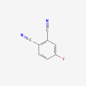 4-Fluorophthalonitrile chemical structure (CAS 65610-14-2)