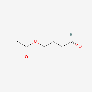 4-Oxobutyl acetate chemical structure (CAS 6564-95-0)