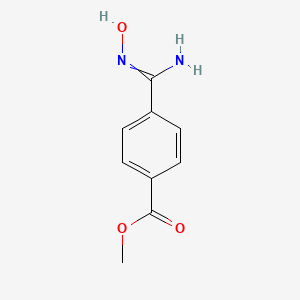 Methyl 4-(N-hydroxycarbamimidoyl)benzoate chemical structure (CAS 65695-05-8)