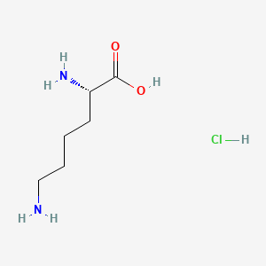 L-Lysine monohydrocholoride chemical structure (CAS 657-27-2)