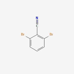 2,6-Dibromobenzonitrile chemical structure (CAS 6575-12-8)