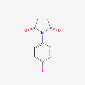 1-(4-Iodophenyl)-1H-pyrrole-2,5-dione chemical structure (CAS 65833-01-4)