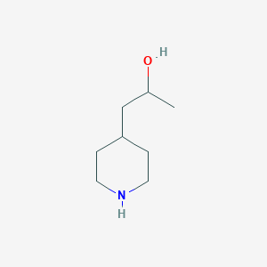 1-(Piperidin-4-yl)propan-2-ol chemical structure (CAS 65920-89-0)