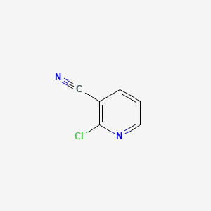 2-Chloronicotinonitrile chemical structure (CAS 6602-54-6)