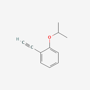 1-Ethynyl-2-isopropoxybenzene chemical structure (CAS 66021-95-2)