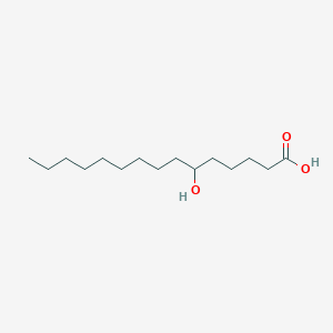 6-Hydroxypentadecanoic acid chemical structure (CAS 66022-17-1)