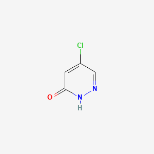 5-Chloropyridazin-3(2H)-one chemical structure (CAS 660425-07-0)