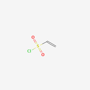 Ethenesulfonyl chloride chemical structure (CAS 6608-47-5)