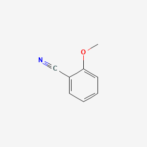 2-Methoxybenzonitrile chemical structure (CAS 6609-56-9)