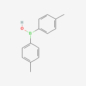 Hydroxydi-p-tolylborane chemical structure (CAS 66117-64-4)