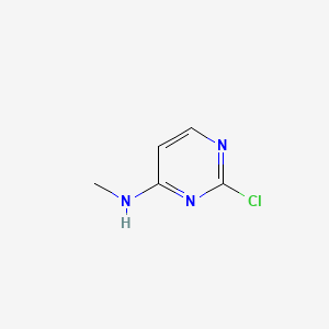 2-Chloro-N-methylpyrimidin-4-amine chemical structure (CAS 66131-68-8)
