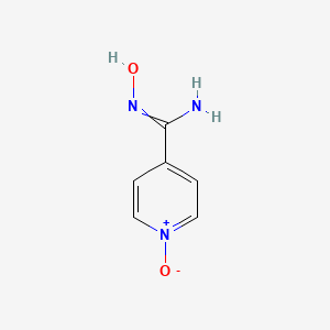 N-Hydroxy-1-oxy-isonicotinamidine chemical structure (CAS 66168-50-1)