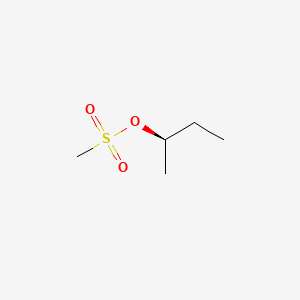 (2R)-Butan-2-yl methanesulfonate chemical structure (CAS 66194-68-1)