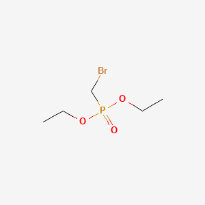 Diethyl (bromomethyl)phosphonate chemical structure (CAS 66197-72-6)