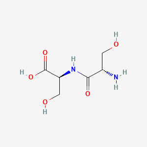L-Seryl-L-serine chemical structure (CAS 6620-95-7)