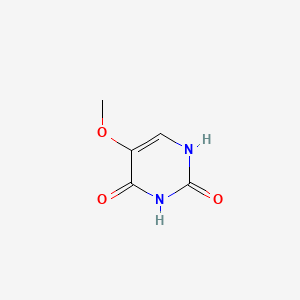 2,4-Dihydroxy-5-methoxypyrimidine chemical structure (CAS 6623-81-0)