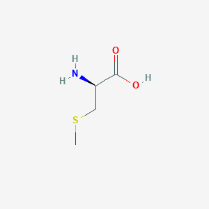 (S)-2-Amino-3-(methylthio)propanoic acid chemical structure (CAS 66255-16-1)