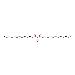 Didodecyl carbonate chemical structure (CAS 6627-45-8)