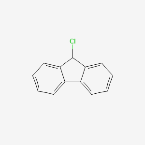 9-Chloro-9H-fluorene chemical structure (CAS 6630-65-5)