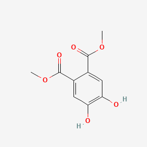 Dimethyl 4,5-dihydroxyphthalate chemical structure (CAS 66323-03-3)