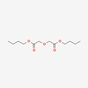 Dibutyl 2,2'-oxydiacetate chemical structure (CAS 6634-18-0)