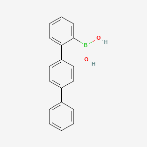 2-P-terphenylboronic acid chemical structure (CAS 663954-31-2)