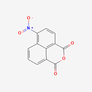6-Nitrobenzo[de]isochromene-1,3-dione chemical structure (CAS 6642-29-1)