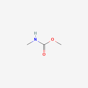 Methyl methylcarbamate chemical structure (CAS 6642-30-4)