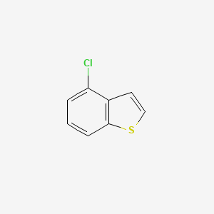 4-Chlorobenzo[b]thiophene chemical structure (CAS 66490-33-3)