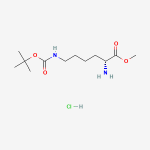 H-D-Lys(Boc)-OMe.HCl chemical structure (CAS 66494-53-9)