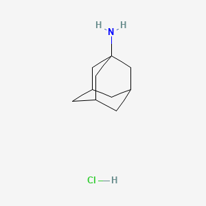 Adamantan-1-amine hydrochloride chemical structure (CAS 665-66-7)