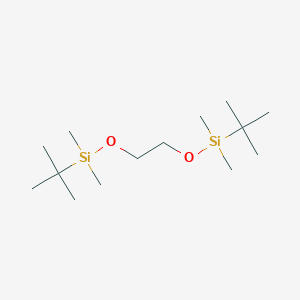 2,2,3,3,8,8,9,9-Octamethyl-4,7-dioxa-3,8-disiladecane chemical structure (CAS 66548-22-9)
