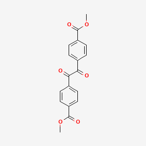Dimethyl 4,4'-oxalyldibenzoate chemical structure (CAS 66553-02-4)