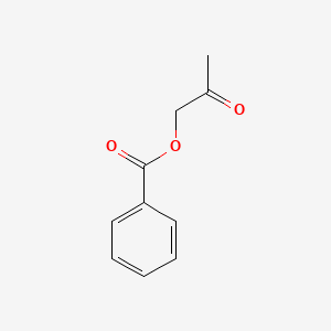2-Oxopropyl benzoate chemical structure (CAS 6656-60-6)